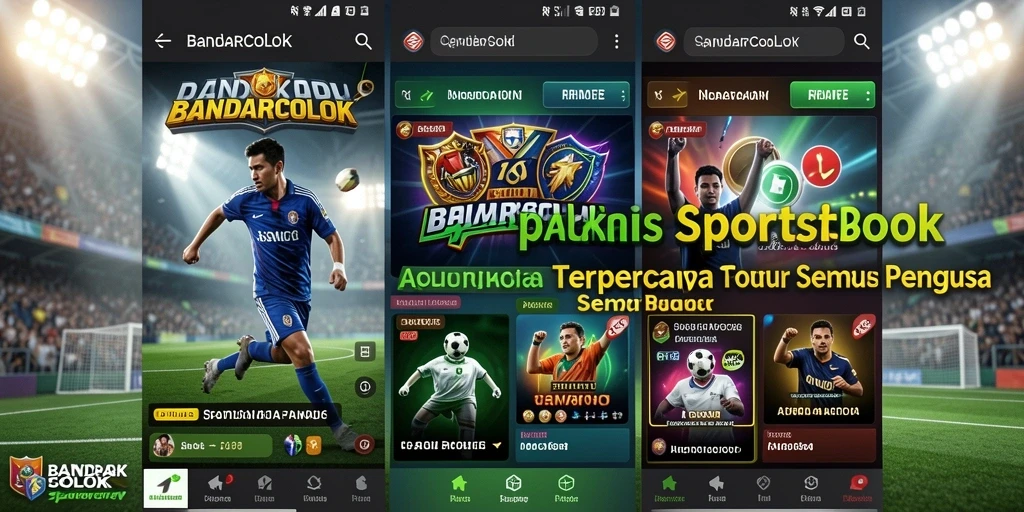 Screenshot BANDARCOLOK menunjukkan antarmuka taruhan yang menarik dan informatif.