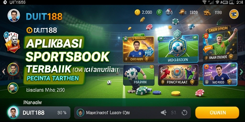Tampilan gameplay menarik dari aplikasi Sportsbook DUIT188.