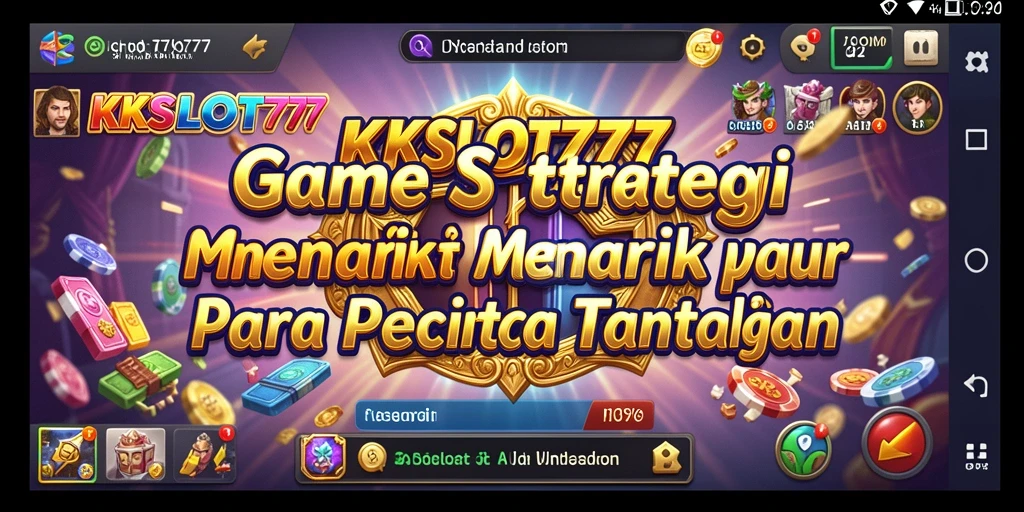 Tampilan menarik gameplay strategi di KKSLOT777.