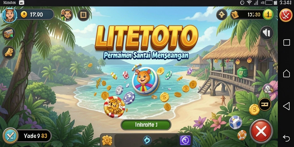 Gameplay LITETOTO yang menyenangkan dan menghibur.