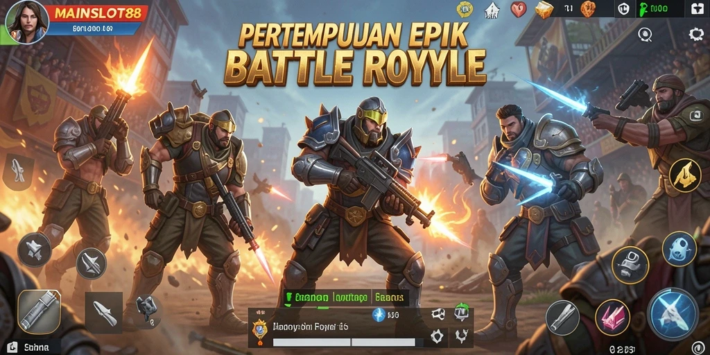 Tangkapan layar menunjukkan aksi seru dalam pertempuran MAINSLOT88.