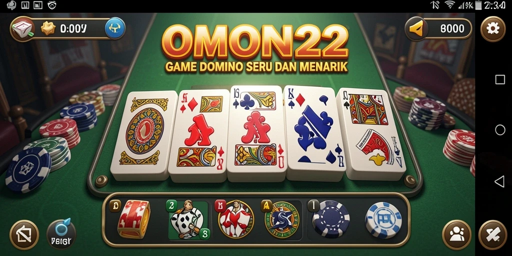 Tampilan gameplay OMON22 yang seru dan menarik