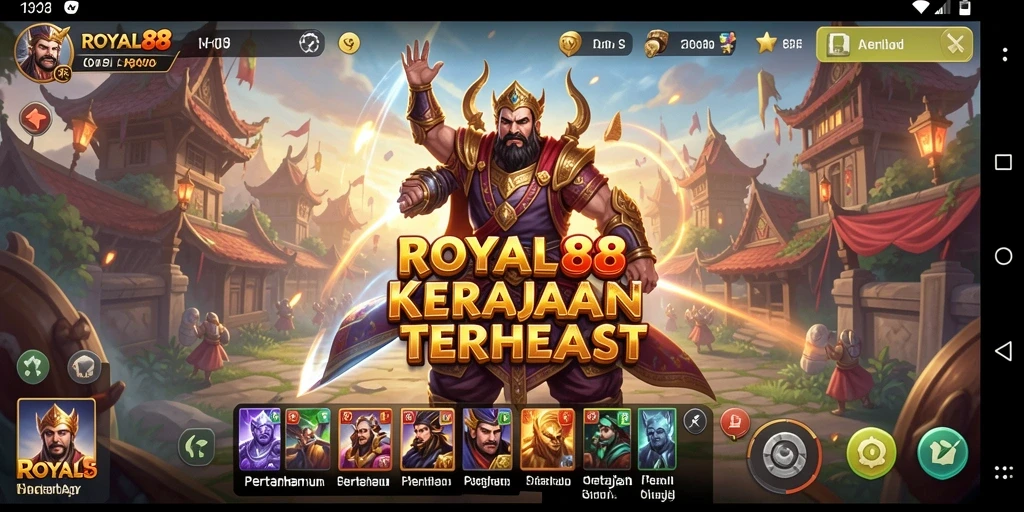 Tampilkan gameplay menarik dari ROYAL88 saat berjuang melawan musuh.