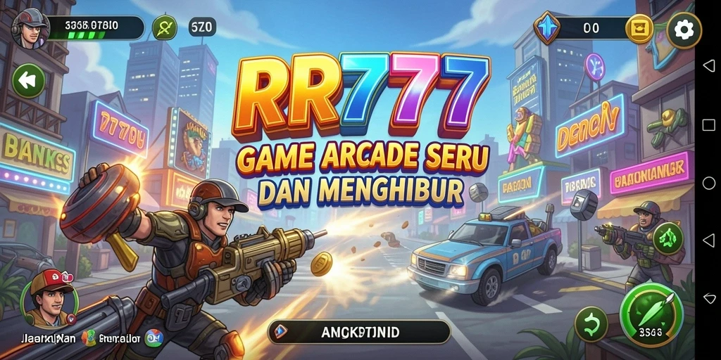 Tangkapan layar gameplay RR777 yang penuh aksi dan tantangan.