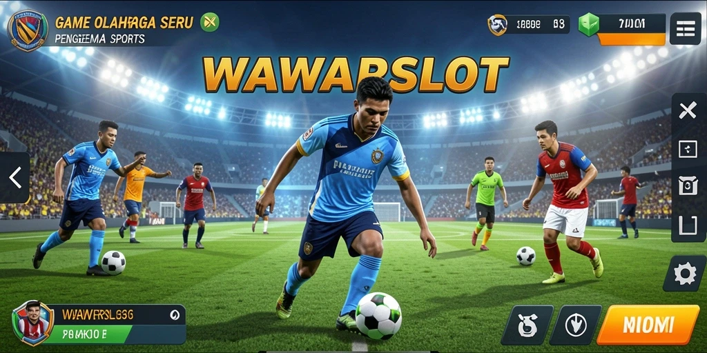Tampilan gameplay yang intens dan mendebarkan di WAWARSLOT.